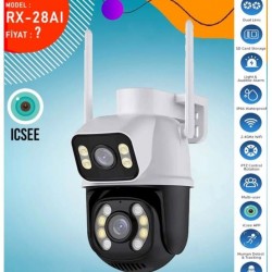 İP WIFI ÇİFT LENS SPEEDOME 3MP-3MP RX-28AI