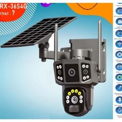 İP SOLAR SPEEDOME ÇIFT LENS 3MP-3MP RX-36S4G